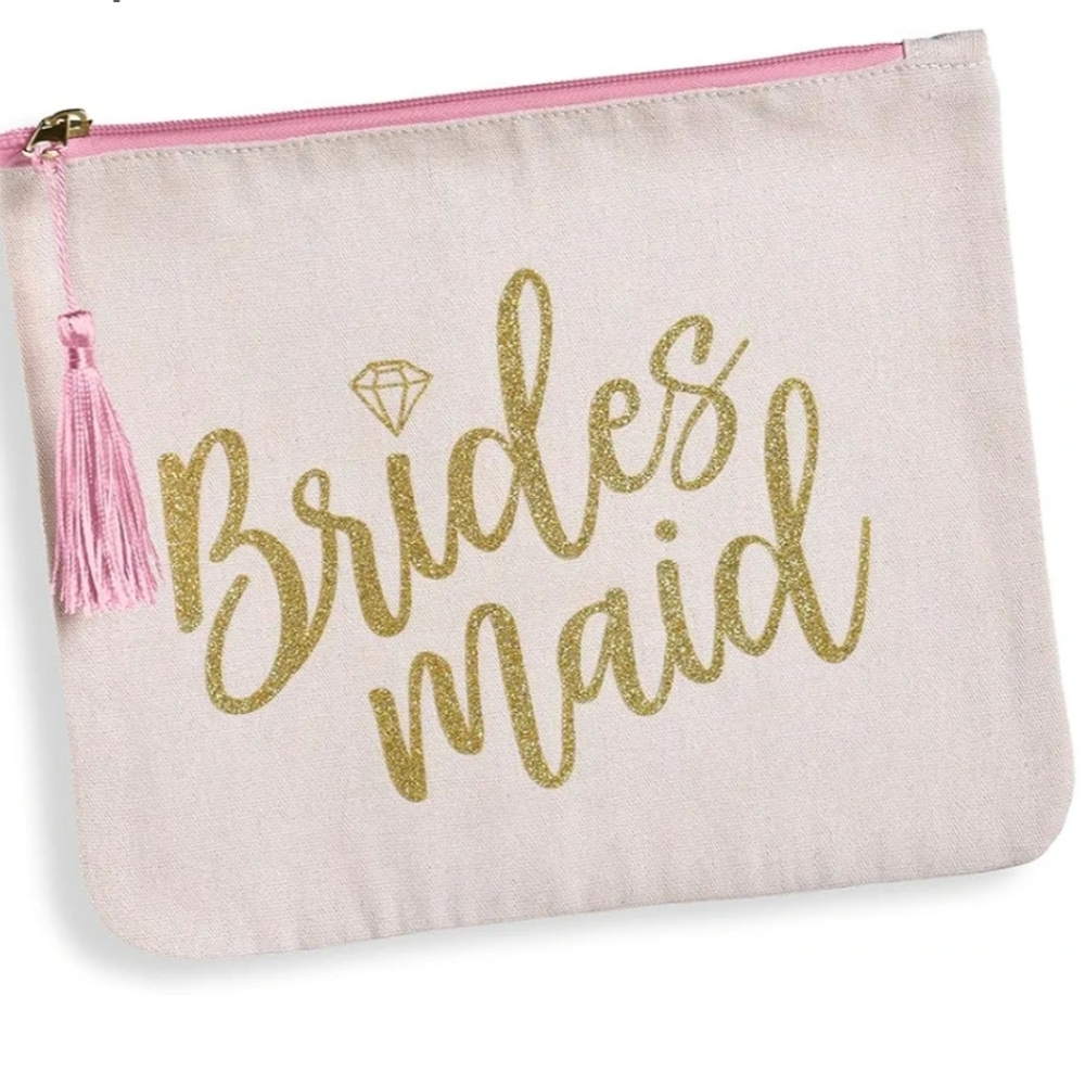 Bridesmaid Makeup Pouch